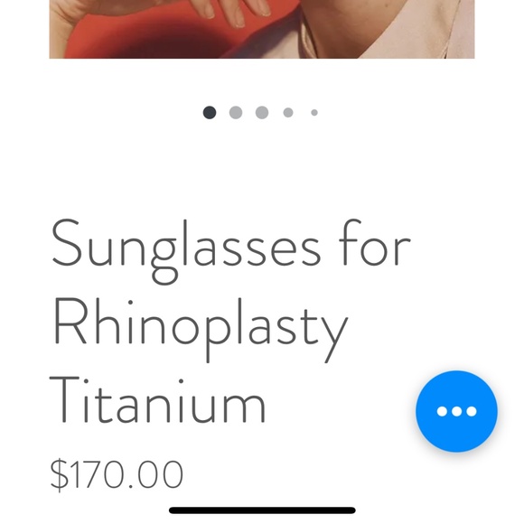 Post-rhinoplasty sunglasses by Doctor Co - worn once main image 4